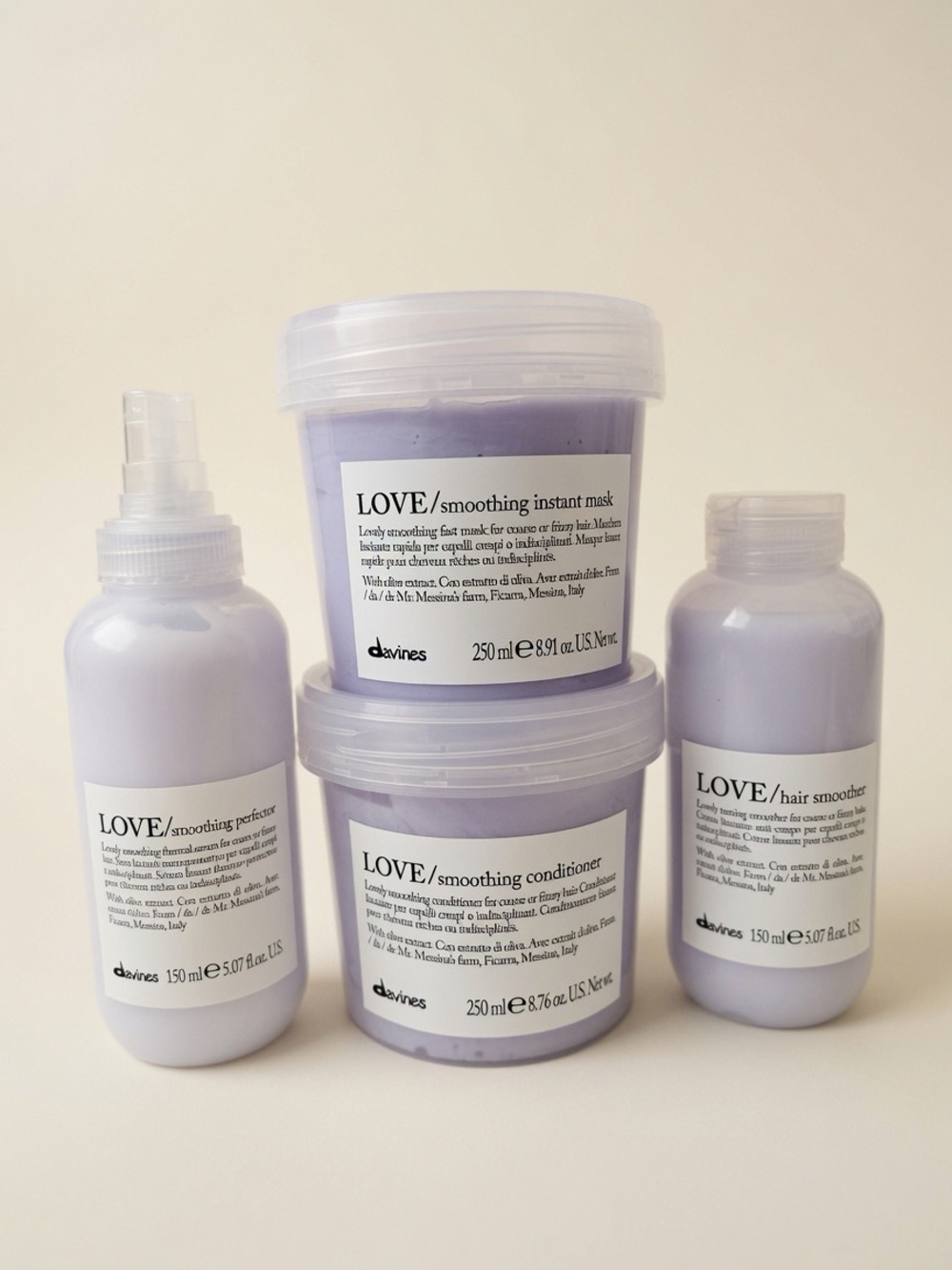 Davines Brand New Authentic LOVE Smoothing Collection